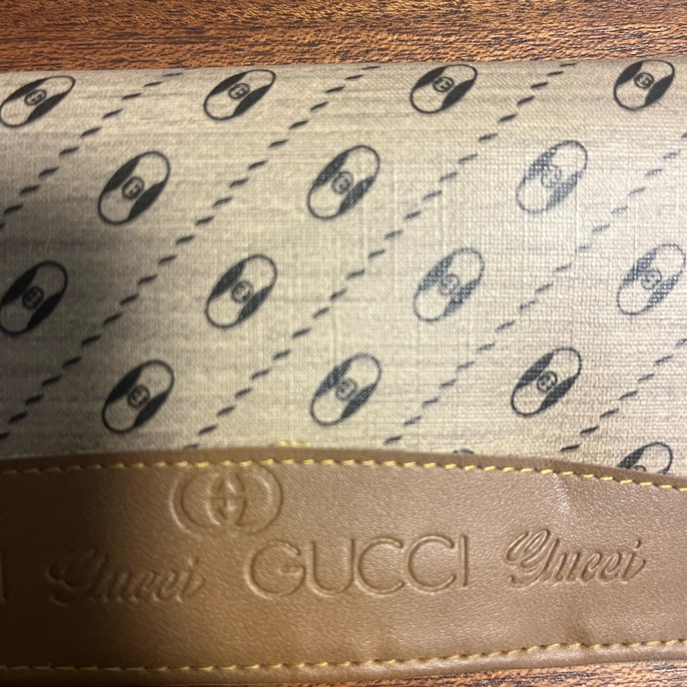 Gucci Beige and Brown Card Holder/wallet - Picture 3 of 5